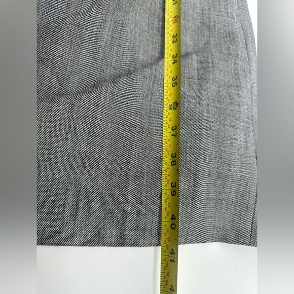 MM Lafleur Grey Sheath Dress High Neck Size 6 - Picture 8 of 8